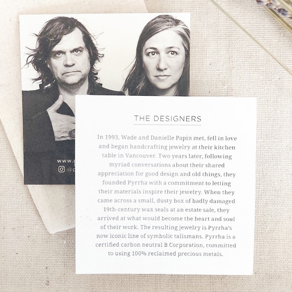 Pyrrha Sterling Silver I Am Safe Talisman - Picture 5 of 5